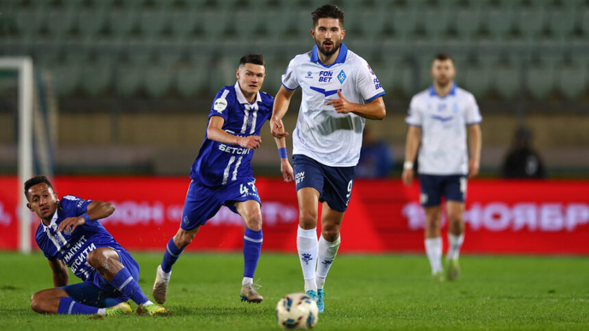 «Динамо Махачкала» обыграло «Крылья Советов», прервав серию из 6 матчей без побед