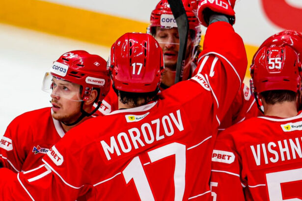 Хоккеисту «Спартака» сократили дисквалификацию до одного месяца