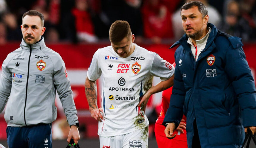 В ЦСКА сообщили, что обратились в ЭСК РФС по двум эпизодам матча со «Спартаком»