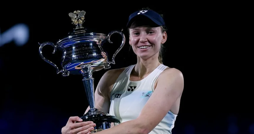 Рыбакина взяла реванш у Соболенко и впервые выиграла Australian Open Рыбакина взяла реванш у Соболенко и впервые выиграла Australian Open