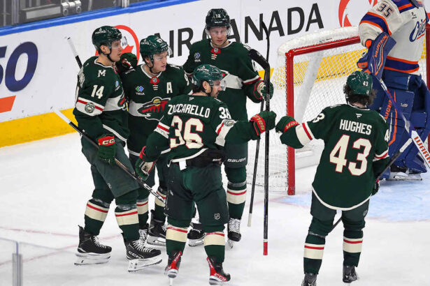 Капризов и Юров принесли «Миннесоте» победу над «Калгари», Тарасенко отметился передачей