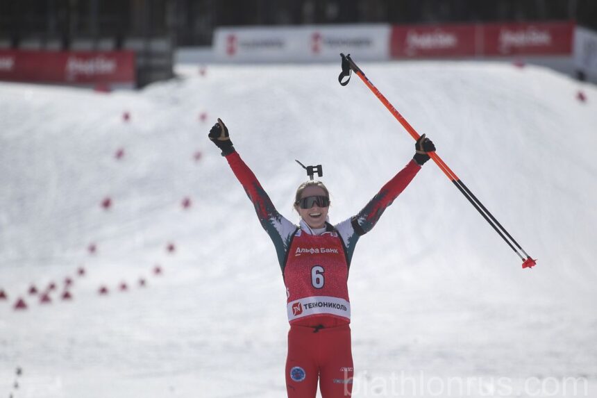 Томшина уверенно выиграла масс-старт на чемпионате России в Тюмени Томшина уверенно выиграла масс-старт на чемпионате России в Тюмени