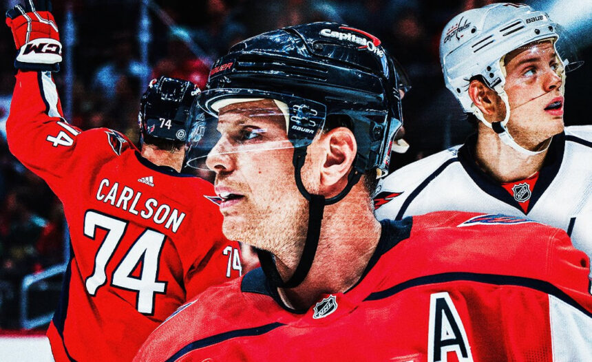 Овечкин назвал уход Карлсона из «Вашингтона» самым грустным днём в карьере Овечкин назвал уход Карлсона из «Вашингтона» самым грустным днём в карьере