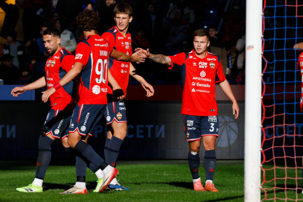 ЦСКА вырвал победу у «Акрона», гол Дзюбы отменен