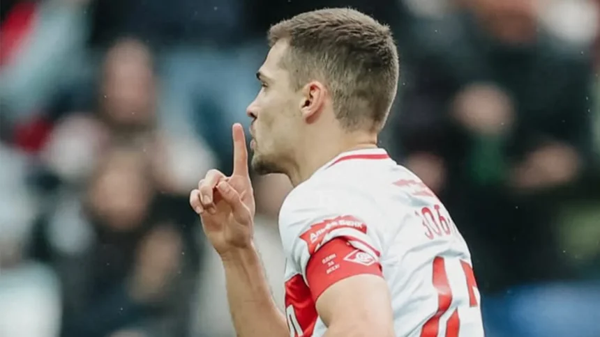 «Спартак» одержал волевую победу над «Пари НН» благодаря голу Зобнина «Спартак» одержал волевую победу над «Пари НН» благодаря голу Зобнина